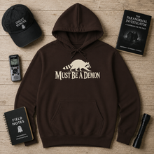 Load image into Gallery viewer, Must Be a Demon Raccoon Hoodie
