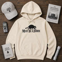 Load image into Gallery viewer, Must Be a Demon Raccoon Hoodie
