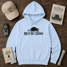 Load image into Gallery viewer, Must Be a Demon Raccoon Hoodie
