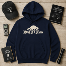 Load image into Gallery viewer, Must Be a Demon Raccoon Hoodie
