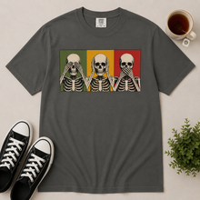 Load image into Gallery viewer, Skeleton See No Evil T‑Shirt
