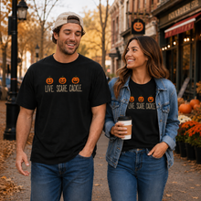 Load image into Gallery viewer, Live Scare Cackle Pumpkin T-Shirt

