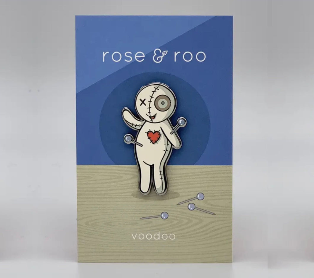 Voodoo Doll Enamel Pin