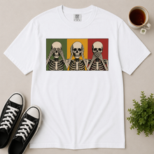 Load image into Gallery viewer, Skeleton See No Evil T‑Shirt
