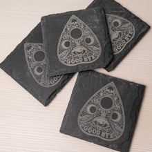 Load image into Gallery viewer, Ouija Skull Planchette Coaster Set
