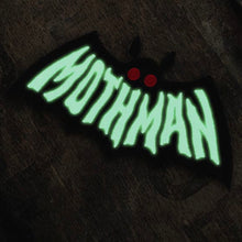 Load image into Gallery viewer, Glow in the Dark Mothman Patch
