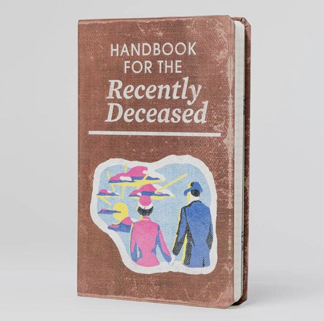 Beetlejuice Handbook For the Recently Deceased Hardcover Ruled Journal