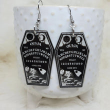 Load image into Gallery viewer, Ouija Coffin Earrings
