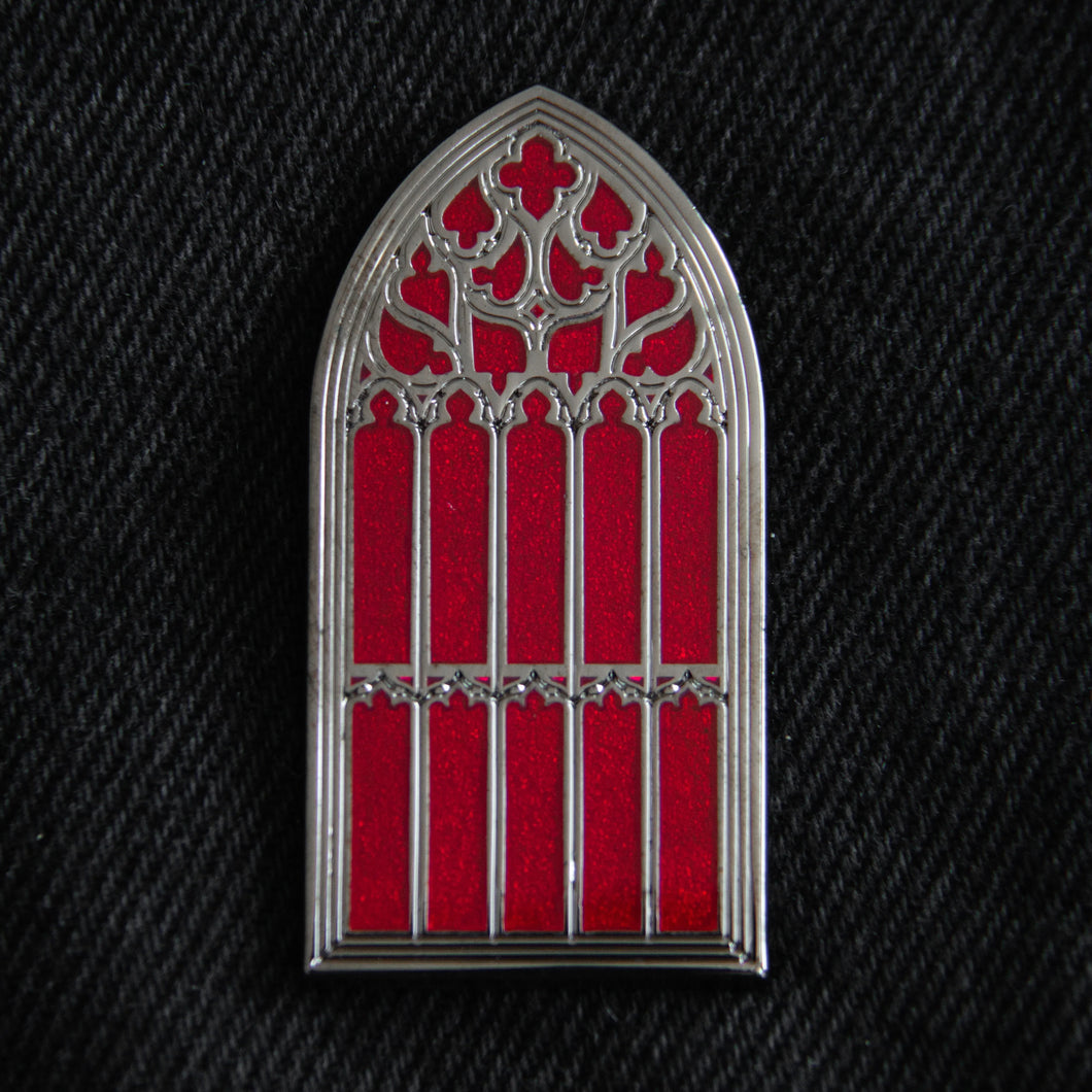 Saint Giles Cathedral Gothic Window Enamel Pin