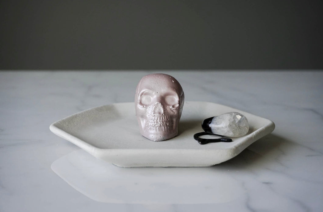 Hexagon Skull Trinket Dish