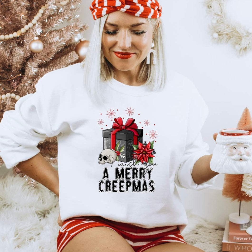 I Wish You a Merry Creepmas Sweatshirt