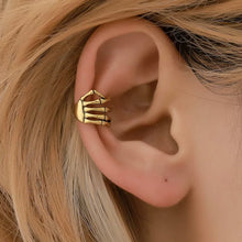 Load image into Gallery viewer, Skeleton Hand Upper Ear Cuffs

