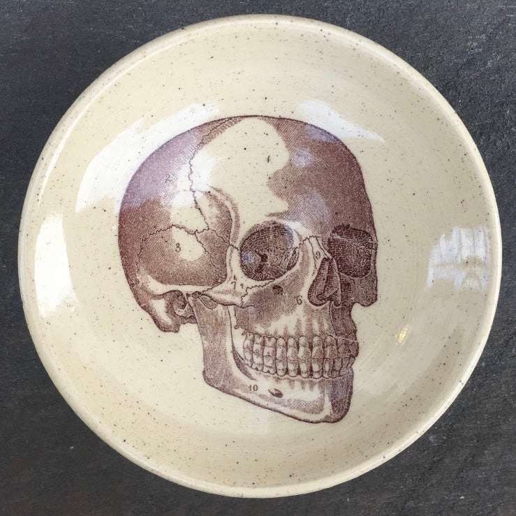Handmade Skull Trinket Bowl